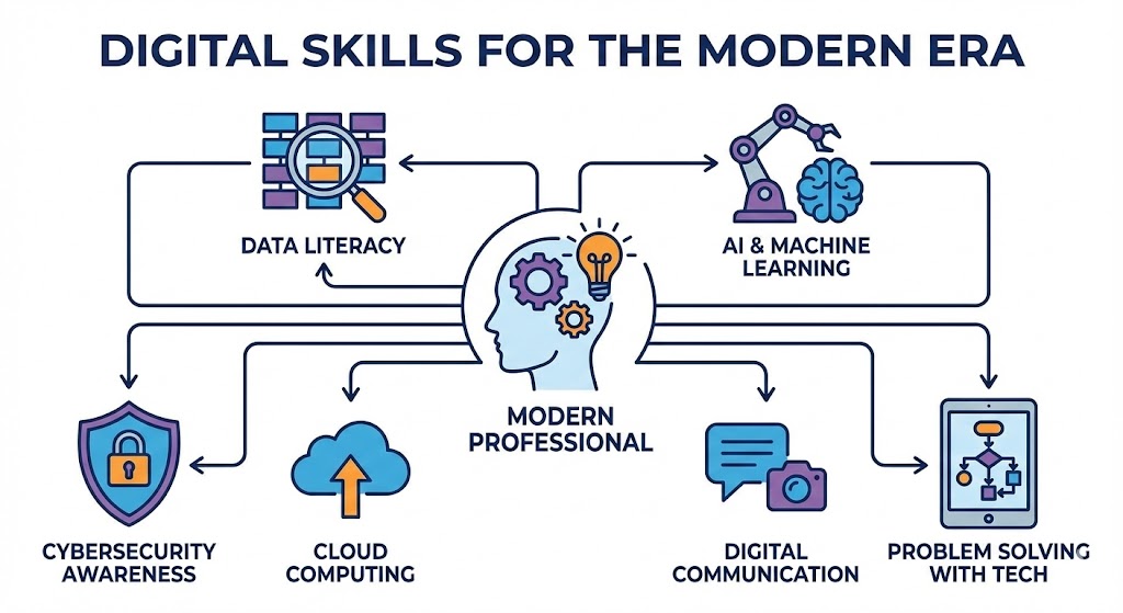 Mengembangkan Keterampilan Digital untuk Menghadapi Tantangan di Era Teknologi