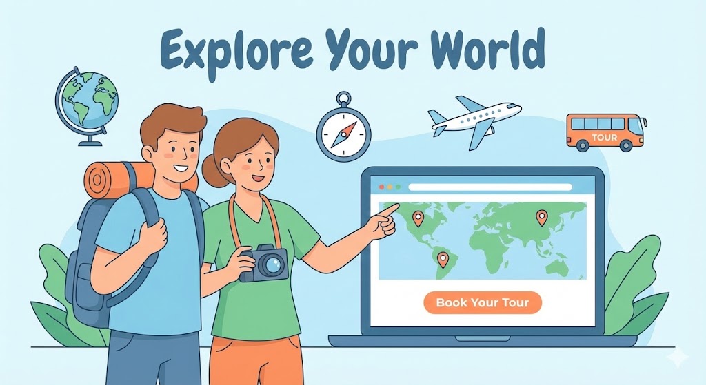 Website Booking Performa Tinggi untuk HRK Adventures